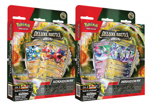 Pokémon TCG: Deluxe Battle Decks - Miraidon/Koraidon  - Bundle (6)